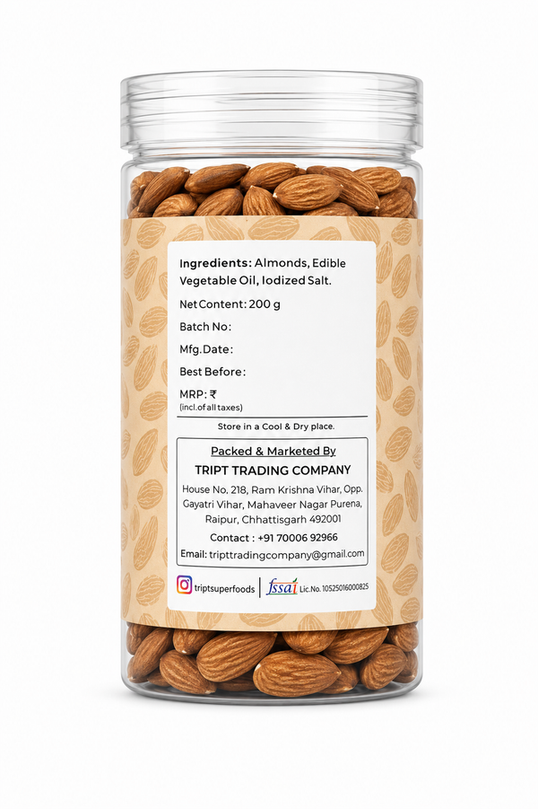 Salted Almonds